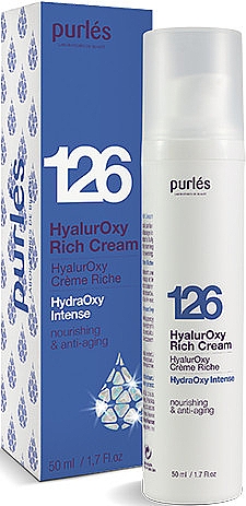 Feuchtigkeitsspendende und pflegende Anti-Aging Gesichtscreme mit Hyaluronsäure - Purles HydraOxy Intense 126 HyalurOxy Rich Cream — Bild N1