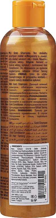 Shampoo Goldene Kollektion - GKhair Gold Shampoo — Bild N2