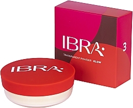 Düfte, Parfümerie und Kosmetik Loser transparenter Gesichtspuder - Ibra Glow Transparent Powder (3)