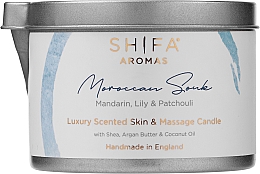 Düfte, Parfümerie und Kosmetik Massagekerze mit Mandarine, Lilie und Patschuli - Shifa Aromas Massage Candle Moroccan Souk