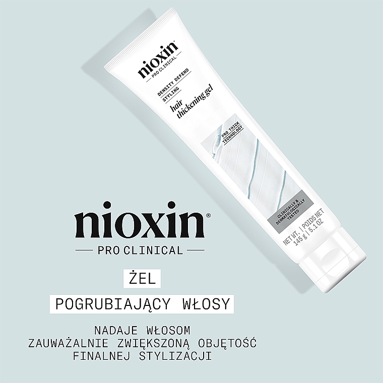 Haargel - Nioxin Pro Clinical Density Defend Hair Thickening Gel  — Bild N2