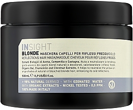 Haarmaske - Insight Blonde Cold Reflections Mask — Bild N3