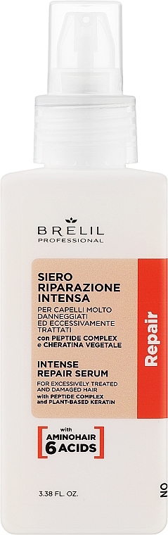 Revitalisierendes Haarserum - Brelil Repair Treatment Intense Repair Serum  — Bild N1