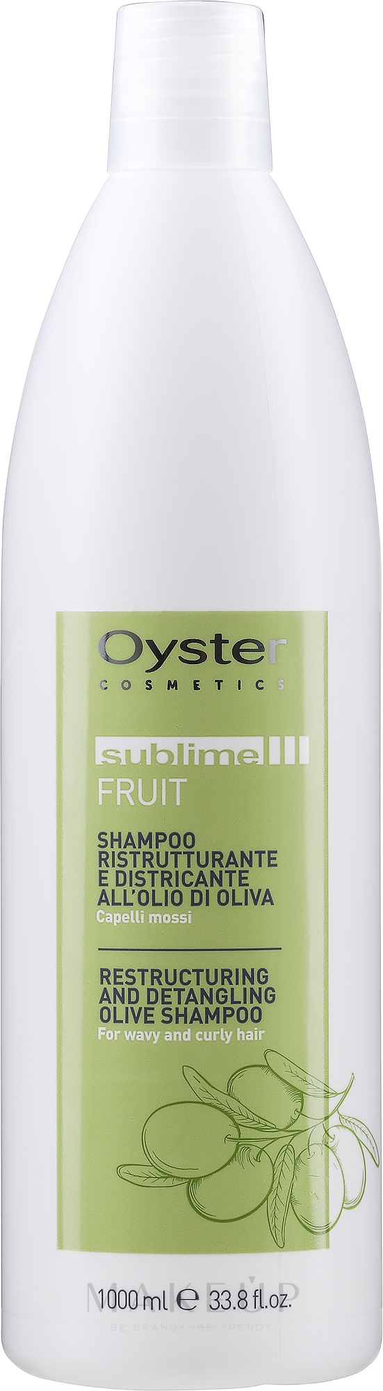 Shampoo mit Olivenöl - Oyster Cosmetics Sublime Fruit Shampoo — Bild 1000 ml