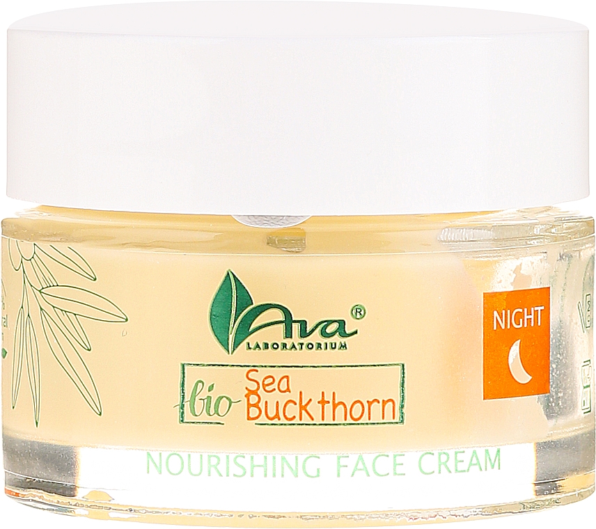 Erneuernde Nachtcreme mit Sanddorn - Ava Laboratorium BIO Seabuckthorn Cream — Bild N2