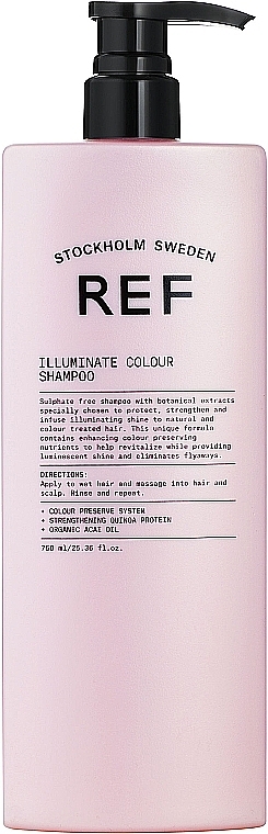 Farbschützendes und sulfatfreies Shampoo mit Quinoa-Protein - REF Illuminate Colour Shampoo — Bild N5