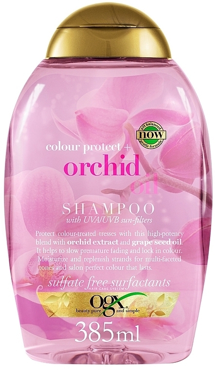 Shampoo für coloriertes Haar - OGX Orchid Oil Shampoo — Bild N1