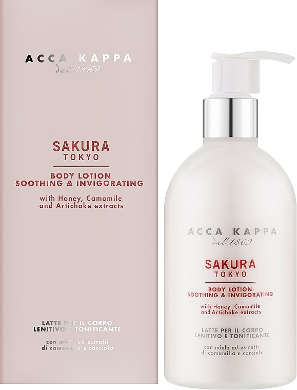 Acca Kappa Sakura Tokyo - Tonisierende Körperlotion mit Honig und Kamillenextrakt — Bild N3