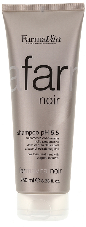 Shampoo für Männer, Tiefenreinigung und Erfrischung - Farmavita Noir Shampoo