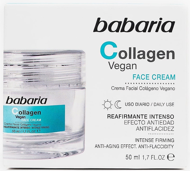 Straffende Gesichtscreme mit Kollagen - Babaria Collagen Intense Firming Anti-Anging Face Cream — Bild N1