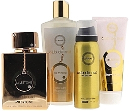 Armaf Club De Nuit Milestone - Duftset (Eau de Parfum 105ml + Körperspray 50ml + Duschgel 100ml + Shampoo 250ml) — Bild N3