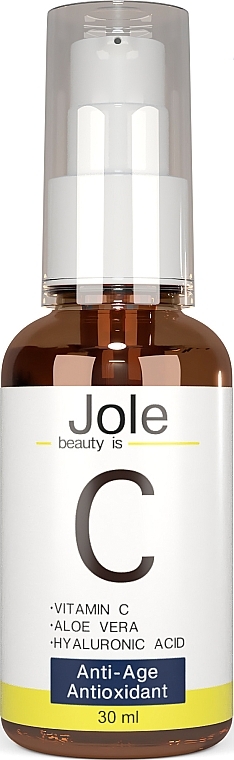 Anti-Aging-Serum mit Hyaluronsäure und Vitamin C - Jole Vitamin C Serum — Bild N1