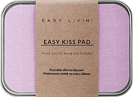 Wiederverwendbare Silikon-Lippenmaske - Easy Livin Easy Kiss Pad — Bild N2