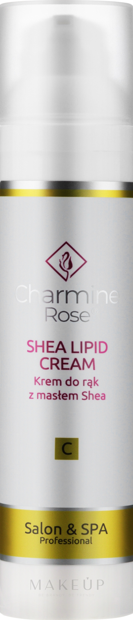 Handcreme mit Sheabutter - Charmine Rose Salon & SPA Professional Shea Lipid Cream — Bild 100 ml