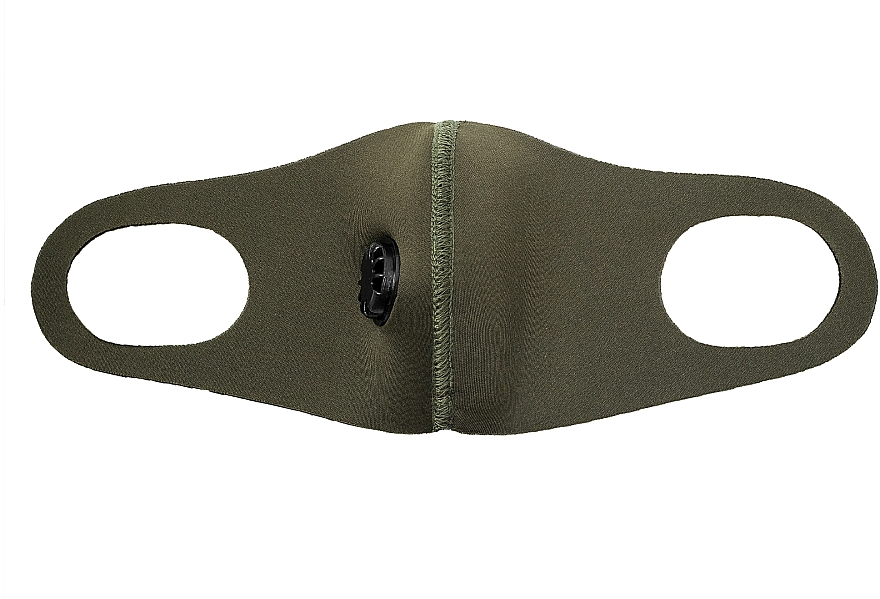 Schutzmaske mit Ausatemventil khaki - XoKo — Bild N5