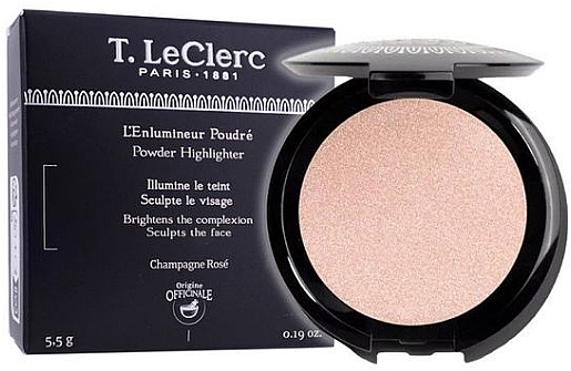 T. LeClerc Powder Highlighter - Puder-Highlighter für das Gesicht  — Bild N1