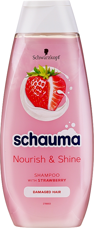 Pflegeshampoo mit Erdbeere-, Bananen- und Chiasamen-Extrakt - Schauma Nature Moments Shampoo — Bild N3