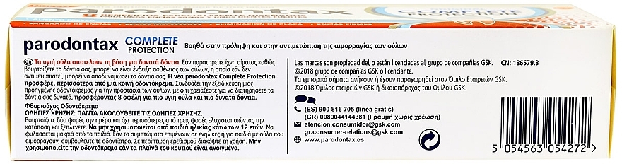 Zahnpasta für einen kompletten Schutz - Parodontax Complete Protection Original — Bild N5