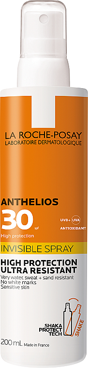 Sonnenschutzspray für Gesicht und Körper SPF 30 - La Roche-Posay Anthelios Invisible Spray — Bild N1