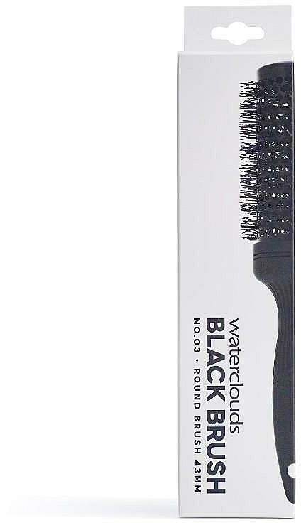 Rundbürste 43 mm - Waterclouds Black Brush No.03 — Bild N3