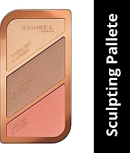 Highlighter Gesichtspalette - Rimmel Kate Sculpting Palette — Bild N2