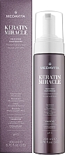 Glättendes und Anti-Frizz-Mousse - Medavita Keratin Miracle Frizz Over Hair Mousse — Bild N2