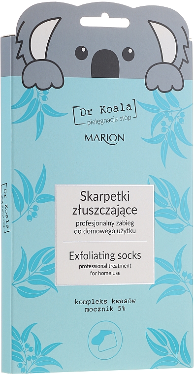 Peeling-Fußmaske in Socken - Marion Dr Koala Exfoliating Socks
