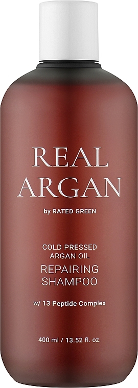 Revitalisierendes Shampoo mit Arganöl - Rated Green Real Argan Repairing Shampoo — Bild N1