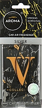 Auto-Lufterfrischer Silber - Aroma Car V — Bild N1