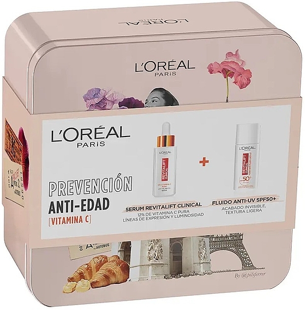 Set - L'Oreal Paris Revitalift Clinical Case (serum/30ml + f/fluid/50ml) — Bild N1