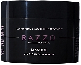 Haarmaske - Razzo Professional Hair Care Illuminating & Nourishing Treatment Masque — Bild N1