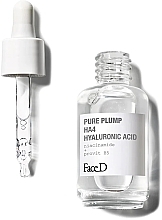 Serum für das Gesicht mit Hyaluronsäure - FaceD Pure Plump HA4 Hyaluronic Acid — Bild N1