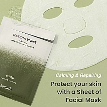 Tuchmaske für das Gesicht - Heimish Matcha Biome Low pH Hydrating Mask Sheet — Bild N2