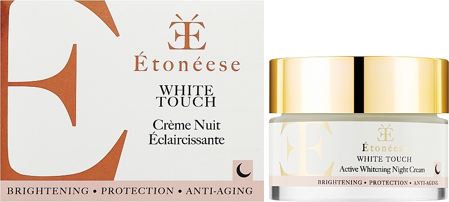 Anti-Aging Nachtcreme für das Gesicht - Etoneese White Touch Active Whitening Night Cream — Bild N2
