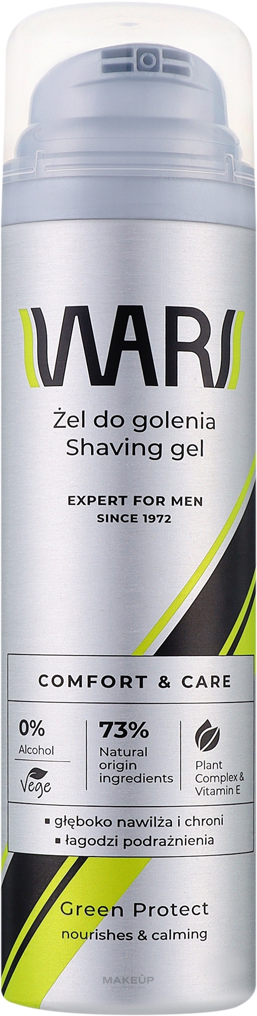 Rasiergel mit Vitamin E - Wars Expert For Men — Bild 200 ml