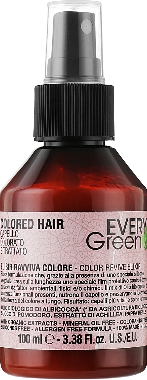Elixier für coloriertes Haar - EveryGreen Elisir Ravviva Colore — Bild N1