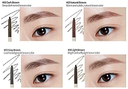 Augenberauenstift - Etude Bare Edge Slim Brow — Bild N6