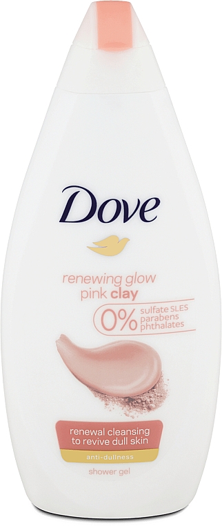 Duschgel mit rosa Tonerde - Dove Renewing Glow Pink Clay Shower Gel — Bild N3