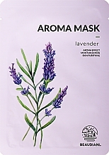 Beruhigende Tuchmaske für das Gesicht mit ätherischem Lavendelöl für empfindliche Haut - Beaudiani Aroma Mask Lavender — Bild N3