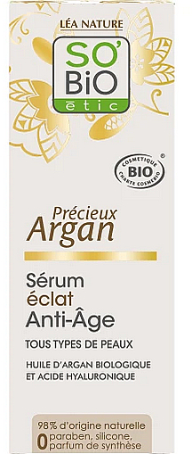 Gesichtsserum - So'Bio Anti-Aging Serum — Bild N1