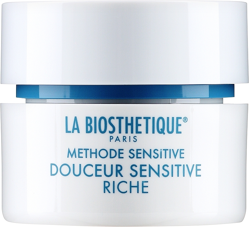 Intensiv pflegende und entspannende reichhaltige Gesichtscreme für extrem trockene und empfindliche Haut - La Biosthetique Douceur Sensitive Riche Cream — Bild N1