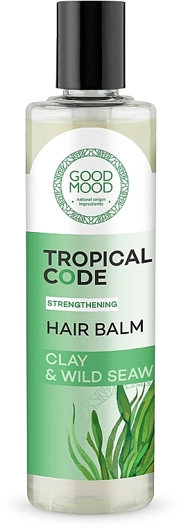 GESCHENK! Haarbalsam mit Algenextrakten und Tonerde - Good Mood Tropical Code Strengthening Hair Balm Clay & Wild Seaw — Bild N1
