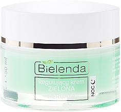 Regulierende Nachtcreme mit grünem Tee - Bielenda Green Tea Regulating Face Night Cream — Bild N2