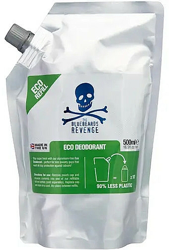 Öko-Deodorant - The Bluebeards Revenge Eco Deodorant (Doypack) (Refill) — Bild N1