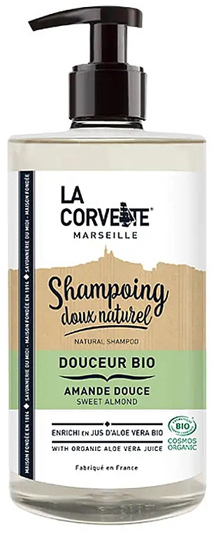 Shampoo süße Mandel - La Corvette Sweet Almond Natural Shampoo — Bild N1
