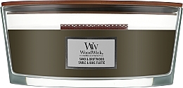 Düfte, Parfümerie und Kosmetik Duftkerze im Glas Sand & Driftwood - Woodwick Hearthwick Flame Ellipse Candle Sand & Driftwood
