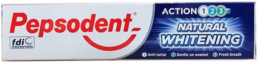 Aufhellende Zahnpasta - Pepsodent Whitening Toothpaste — Bild N1
