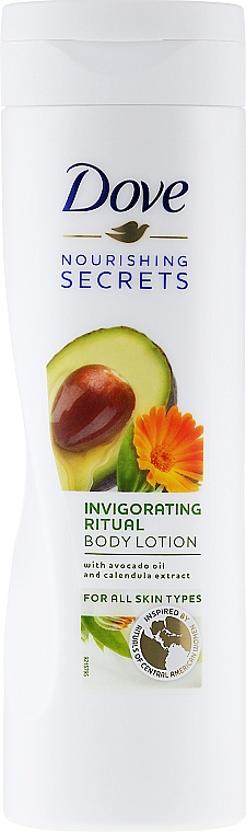 Körperlotion mit Avocadoöl und Ringelblumenextrakt - Dove Nourishing Secrets Invigorating Ritual Body Lotion — Bild N1