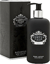 Düfte, Parfümerie und Kosmetik Körperlotion mit Zitrus- und Holzduft - Portus Cale Black Edition