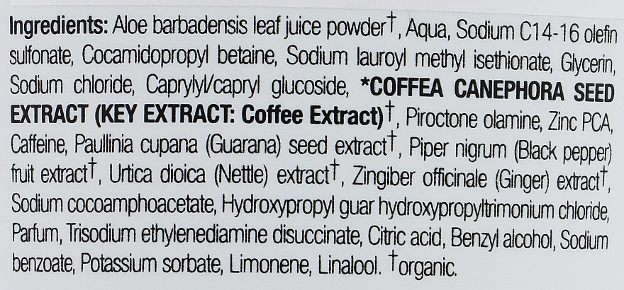 Anti-Schuppen-Kaffee-Shampoo mit Minze - Dr.Organic Coffee Mint Anti Dandruff Shampoo — Bild N2
